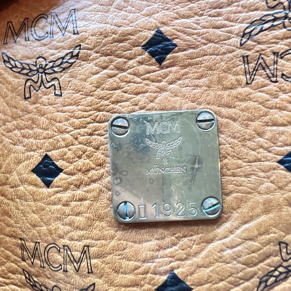 Authentic MCM Visetos Travel Bag - Picture 12 of 13